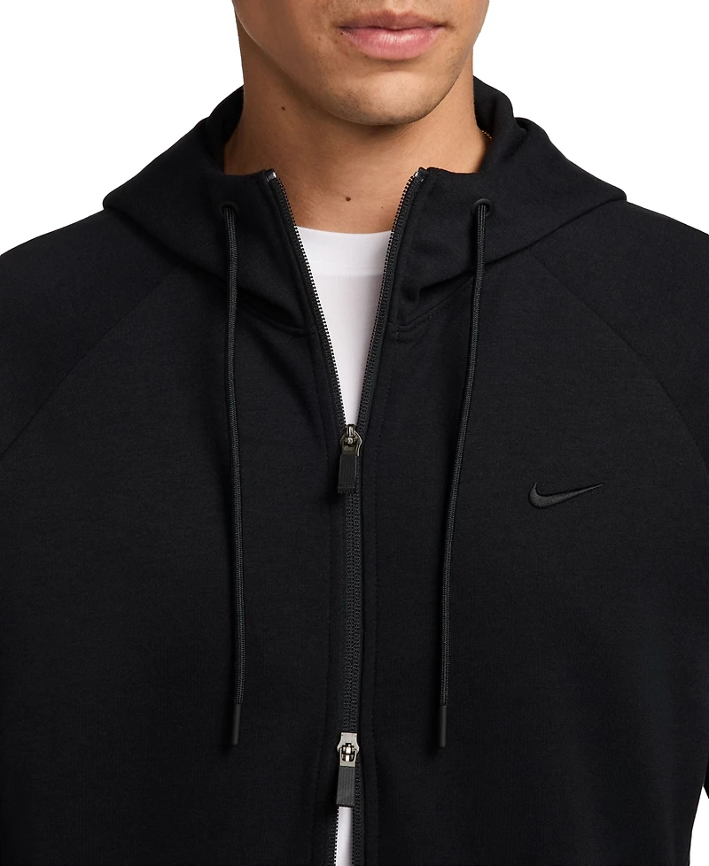 Nike Men's Primary Dri-fit Zip-Front Performance Hoodie