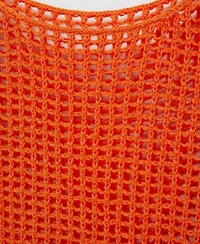 Mango Women's Openwork Knit Sweater