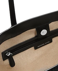 Michael Kors Taryn Logo Large Top Zip Tote