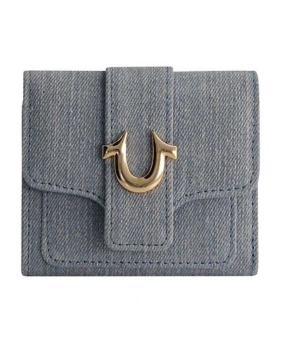 True Religion Denim Small Horseshoe Wallet