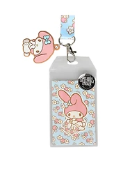 My Melody Floral Lanyard With Character Charm