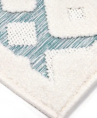 Closeout! Crochet Diamond Park 5'3"x7'6" Area Rug