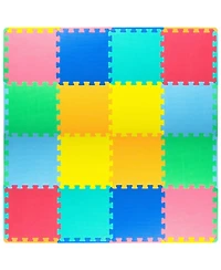 ProsourceFit Kids Floor Play Mat 3/8-in, 16 Sq Ft - Tiles