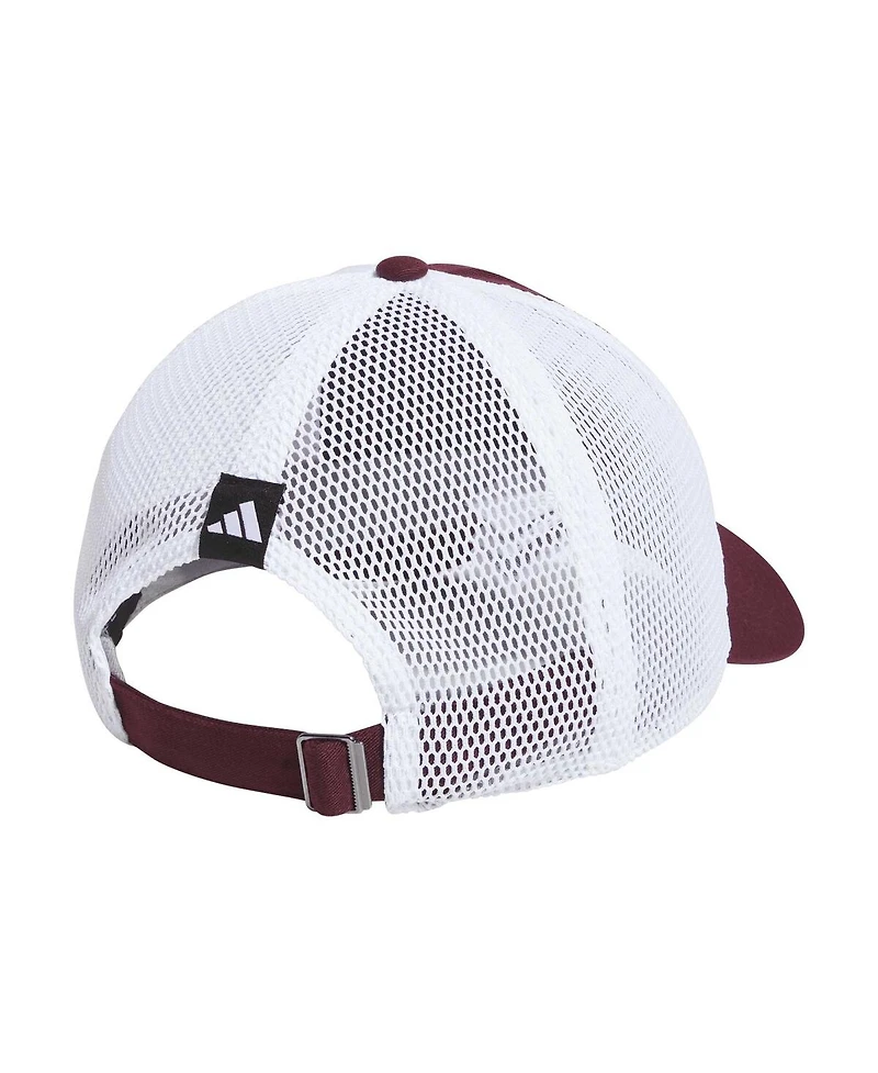 Adidas Men's Maroon Mississippi State Bulldogs Mascot Slouch Trucker Adjustable Hat