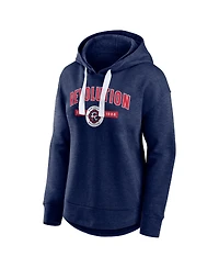 Fanatics Women's Navy New England Revolution Lineup Pullover Hoodie