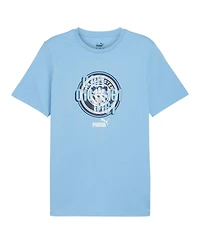 Puma Men's Light Blue Manchester City ftblCulture T-Shirt