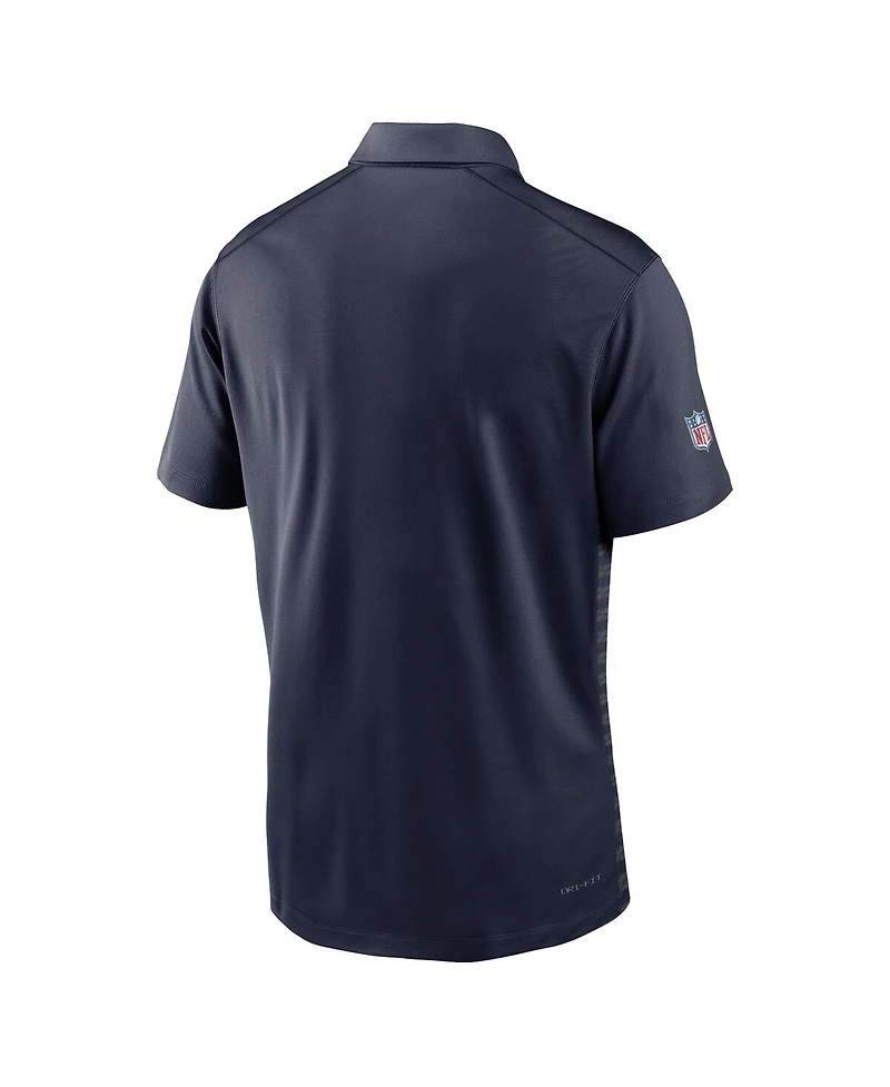 Nike Men's Navy New England Patriots 2024 Sideline Victory Performance Polo