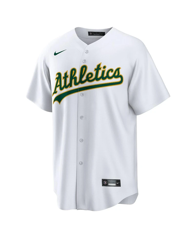 Nike Men's Esteury Ruiz White Oakland Athletics Home Replica Jersey