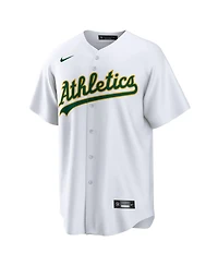 Nike Men's Esteury Ruiz White Oakland Athletics Home Replica Jersey
