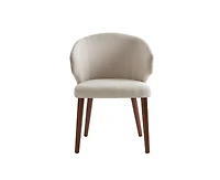 Mid-century Modern Upholstered Dining Chair