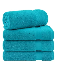 American Soft Linen Bekos Premium 100% Turkish Cotton 4-Piece Bath Towel Set