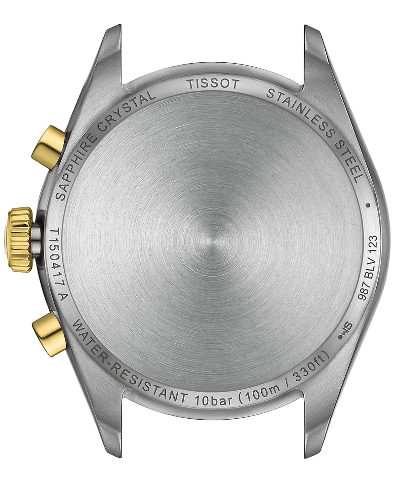 Tissot Men's Swiss Automatic Chronograph Pr 100 Two-Tone Stainless Steel Bracelet Watch 40mm
