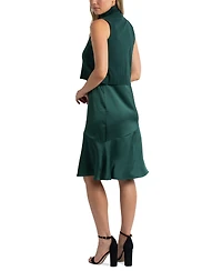 Sam Edelman Women's Mixed-Media Sweater-Top Dress