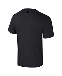 Colosseum Men's Black Boise State Broncos Color Pop Active Blend T-Shirt