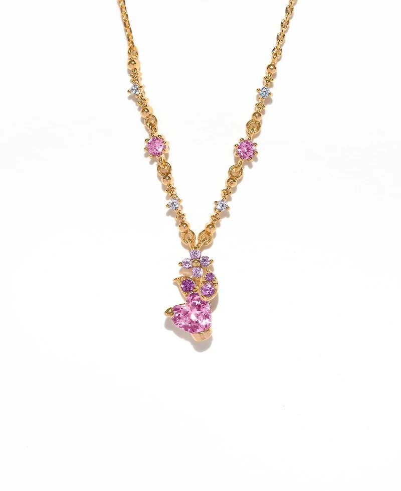 Girls Crew Disney Winnie the Pooh Crystal the Little Piglet Necklace