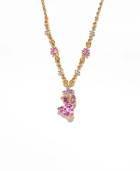 Girls Crew Disney Winnie the Pooh Crystal the Little Piglet Necklace