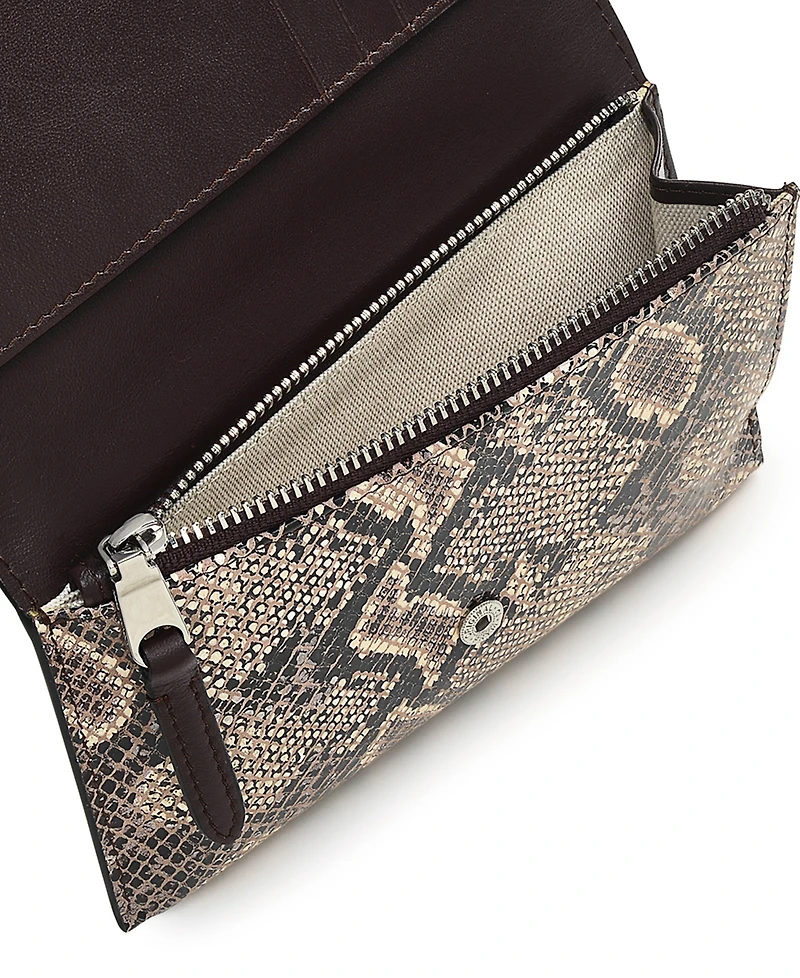 Radley London Oak Street Faux Snake Medium Flapover Wallet