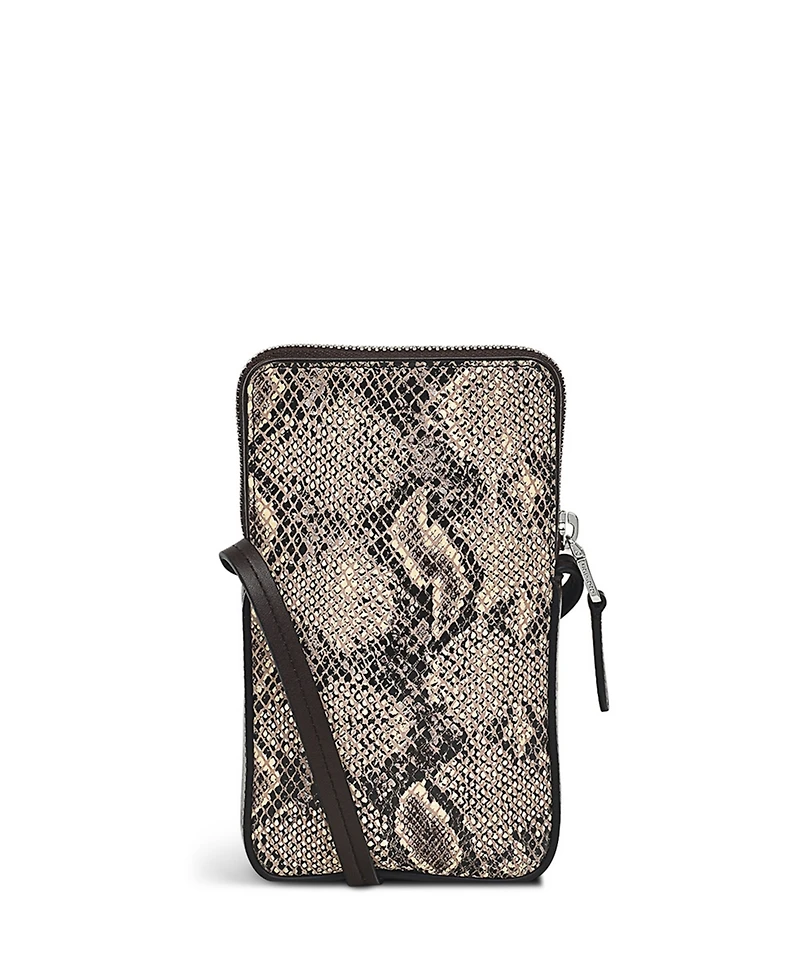 Radley London Oak Street - Faux Snake Medium Phone Crossbody Bag