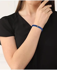Lacoste Women's 12. 12 Blue Leather Bracelet