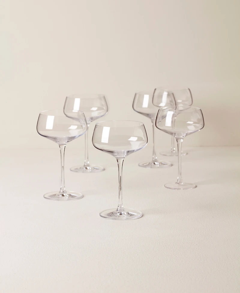 Lenox Tuscany Classics Angled Coupes, Set Of 6