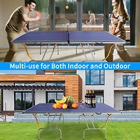 Streamdale Compact Foldable Ping-Pong Table Set Table, Paddles, Net, Balls