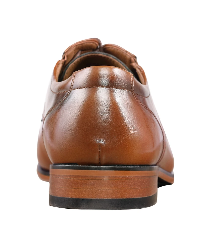 Guess Men's Sulai Cap Toe Lace Up Dress Oxfords