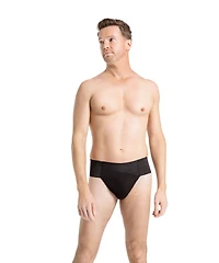 Capezio Men's Quilted Cotton Panel Thong Dance Belt