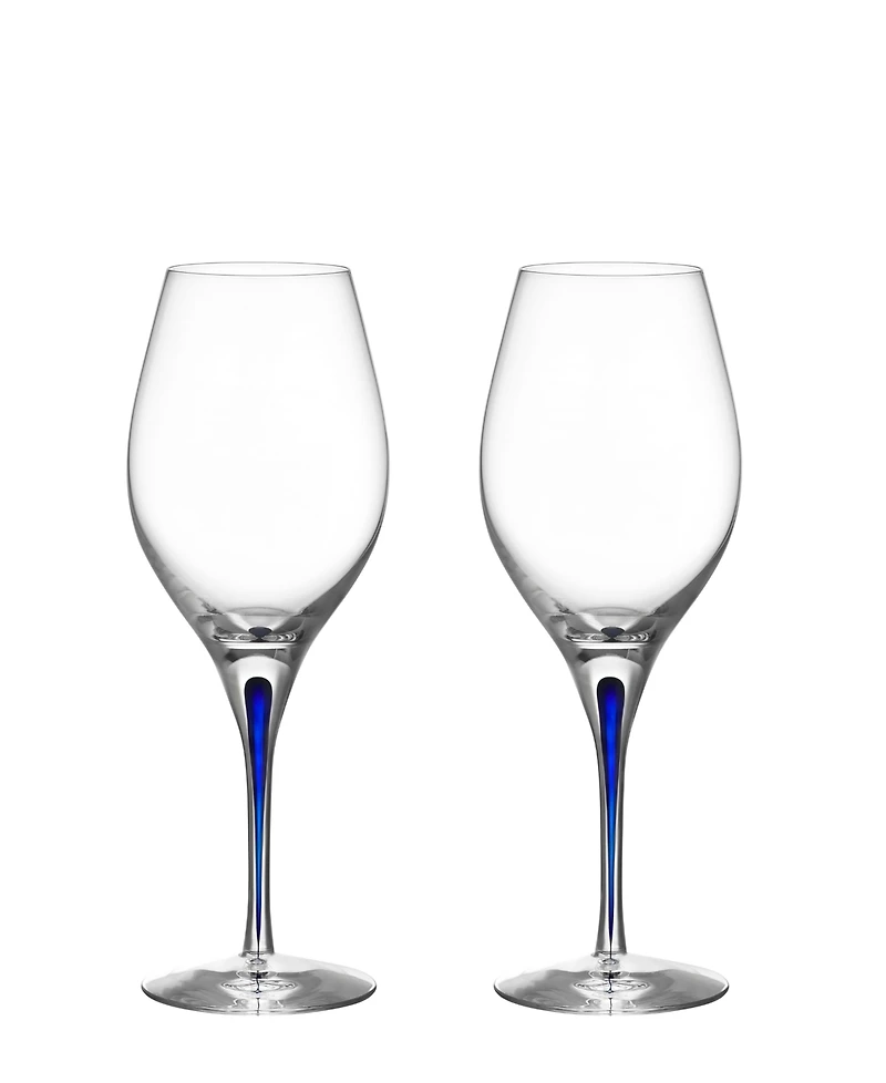 Orrefors Intermezzo Wine Stemware Set of 2