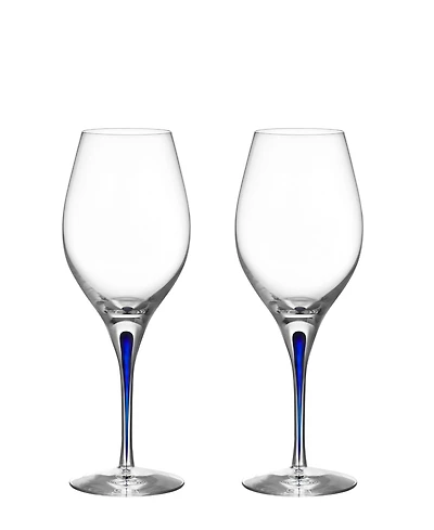 Orrefors Intermezzo Wine Stemware Set of 2