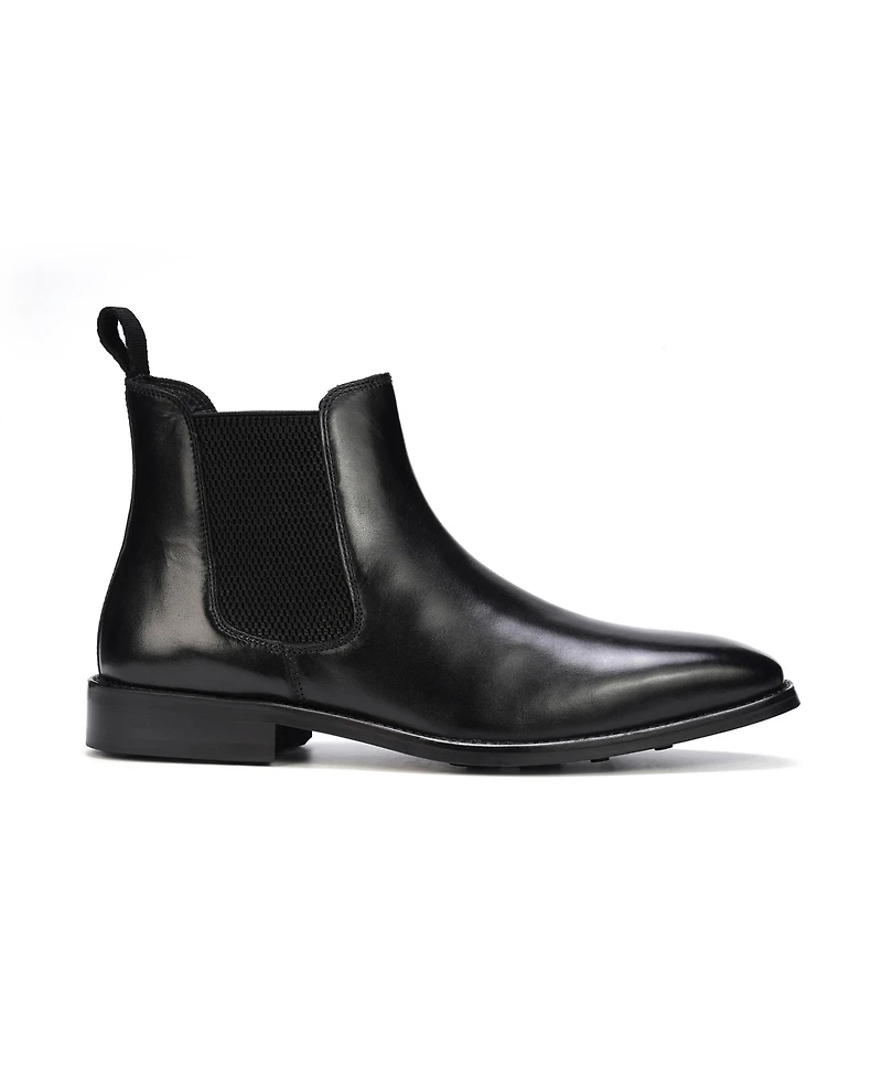 Anthony Veer Men's Thomas Leather Pull Up Chelsea Boots