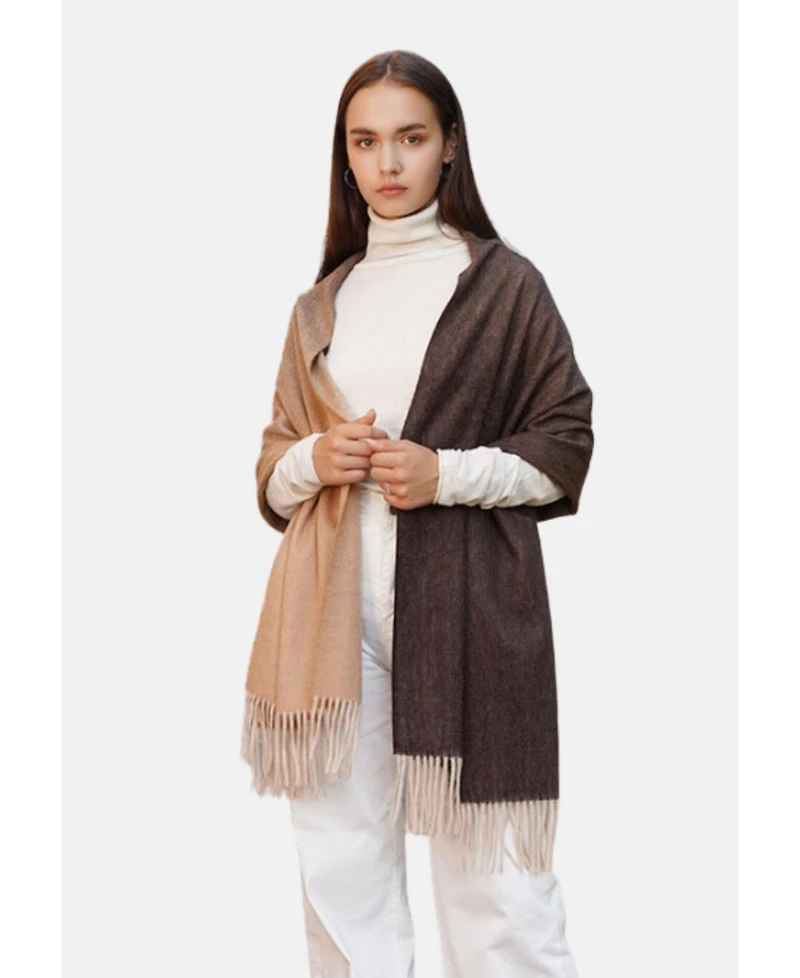 Bellemere New York Bellemere Multicolor Gradient Shawl / Scarf