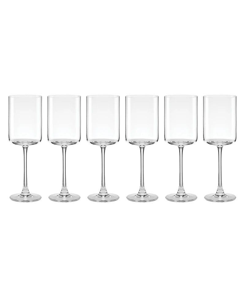 Lenox Tuscany Classics Straight White Wine Glasses, Set Of 6