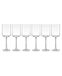Lenox Tuscany Classics Straight White Wine Glasses, Set Of 6