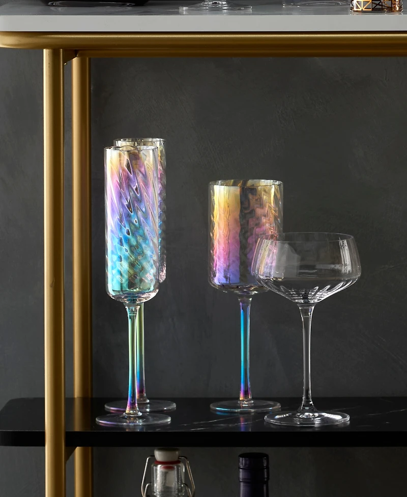 Lenox Tuscany Classics Iridescent Flutes, Set Of 4