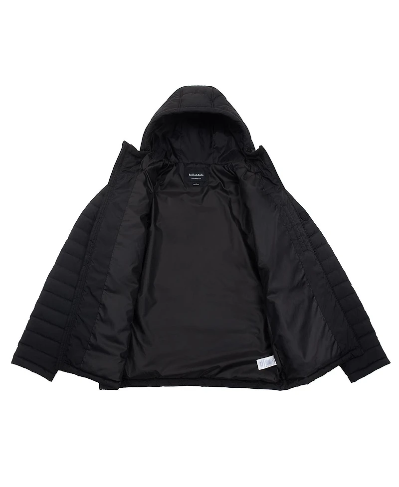 Rokka&Rolla Men's Midweight Puffer Jacket