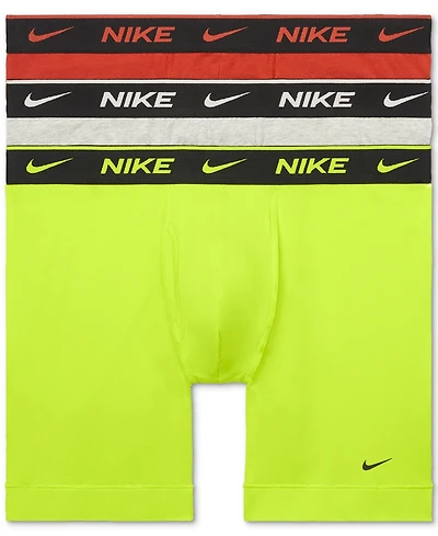 Nike Men's 3-Pack Dri-fit Essential Cotton Stretch Boxer Briefs