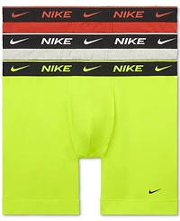 Nike Men's 3-Pack Dri-fit Essential Cotton Stretch Boxer Briefs