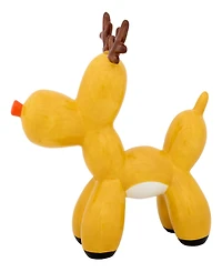 National Tree Company Reindeer Balloon Dog, 8.5 Inches
