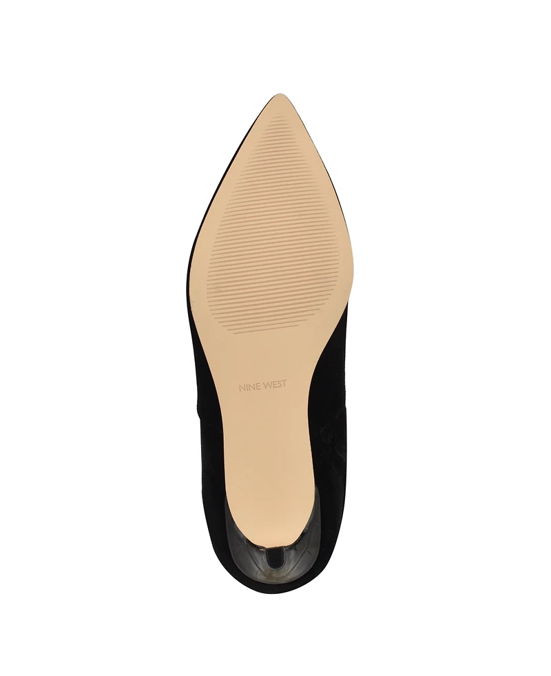 Nine West Women's Sirena Pointy Toe Knee High Boots