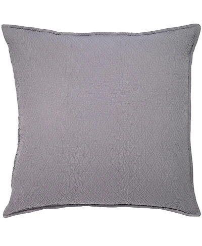Ihi Home Indi Matelasse, Euro Sham, White
