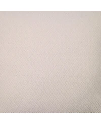 Ihi Home Indi Matelasse, Euro Sham, White