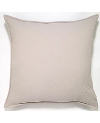 Ihi Home Indi Matelasse, Euro Sham, White