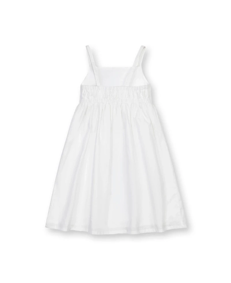 Hope & Henry Toddler Girls Sleeveless Bow Front Linen Sundress