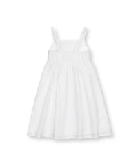 Hope & Henry Toddler Girls Sleeveless Bow Front Linen Sundress