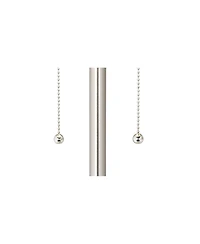 Possini Euro Design Simplicity Modern Floor Lamp 59" Tall Brushed Nickel Silver Off White Tapered Drum Shade for Living Room Bedroom Office House