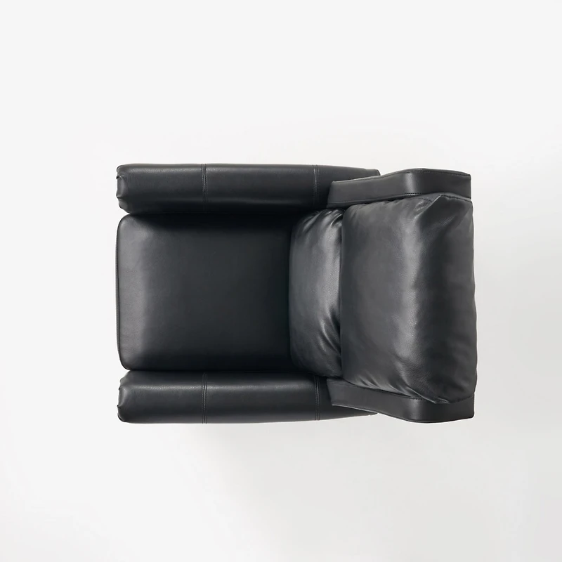 Streamdale Memphis Pu Leather Club Chair, Espresso Finish