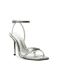 Schutz Women's Eva Square Toe Stiletto Sandals