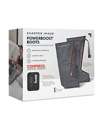 Sharper Image Powerboost Boots Air Compression Leg Massager