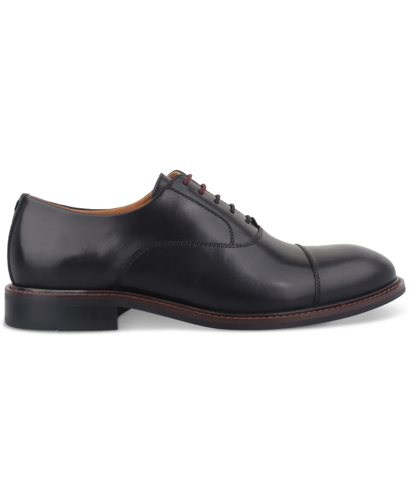 Bar Iii Men's Ashtonn Cap-Toe Leather Oxford Dress Shoes, Created for Macy's