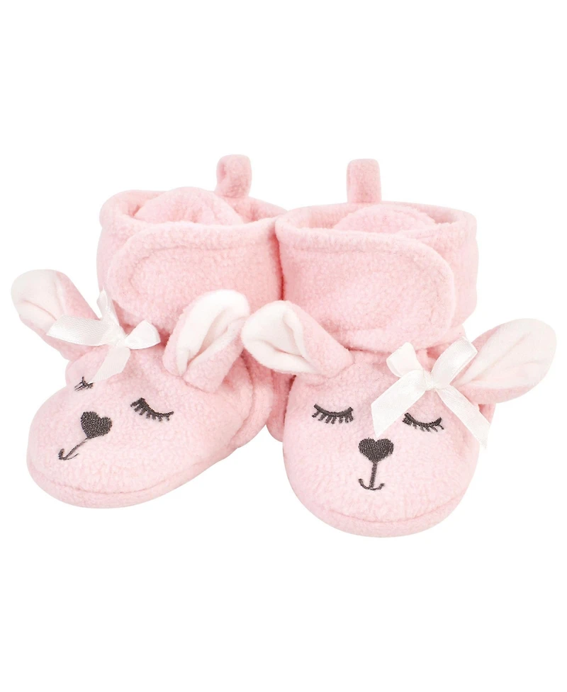 Hudson Baby Girls Fleece Booties